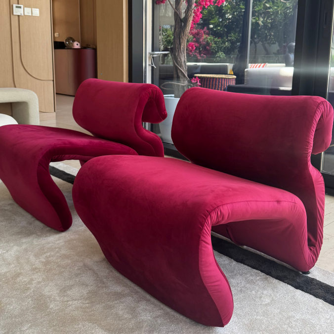 Armchair reupholstery