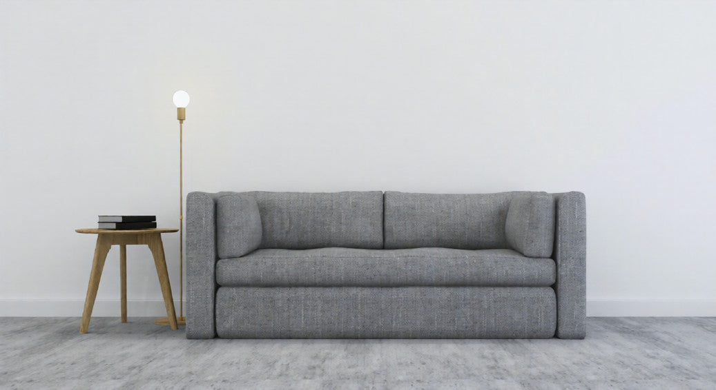 Reupholstery of a 2-3 seat indoor sofa