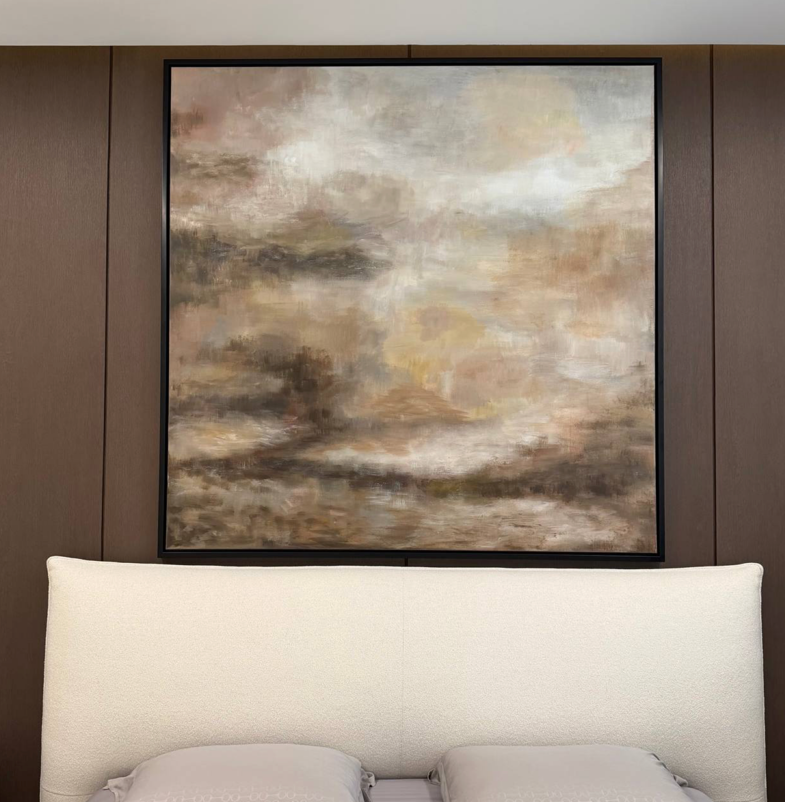 Soft Earth Abstract Painting
