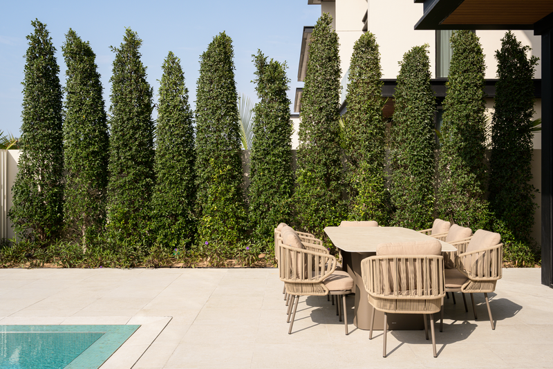 Columnar Privacy Garden Set