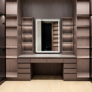 Mocha Walk-In Wardrobe
