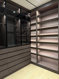 Mocha Walk-In Wardrobe