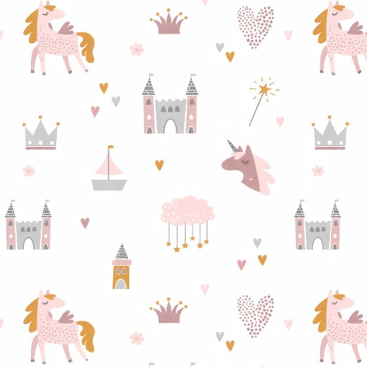 Kids wallpaper Dreamy unicorn