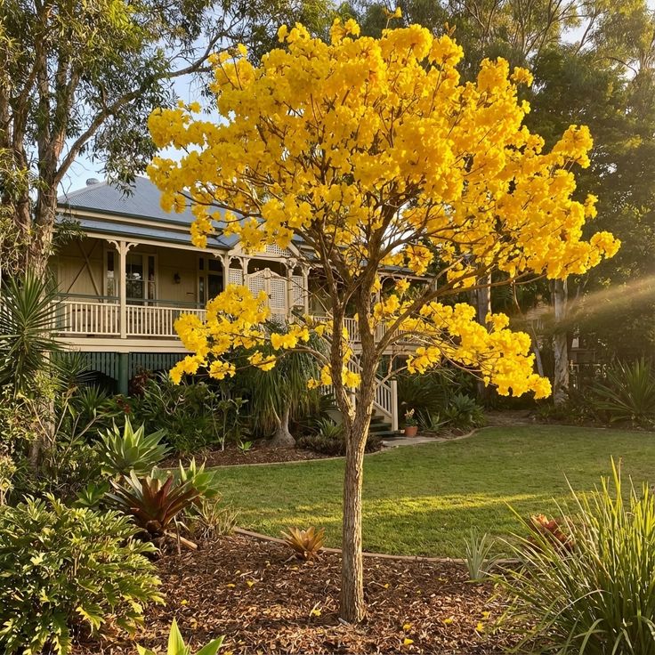 Yellow Flame Tree