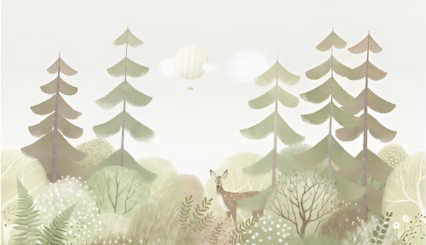 Kids wallpaper Quiet forest