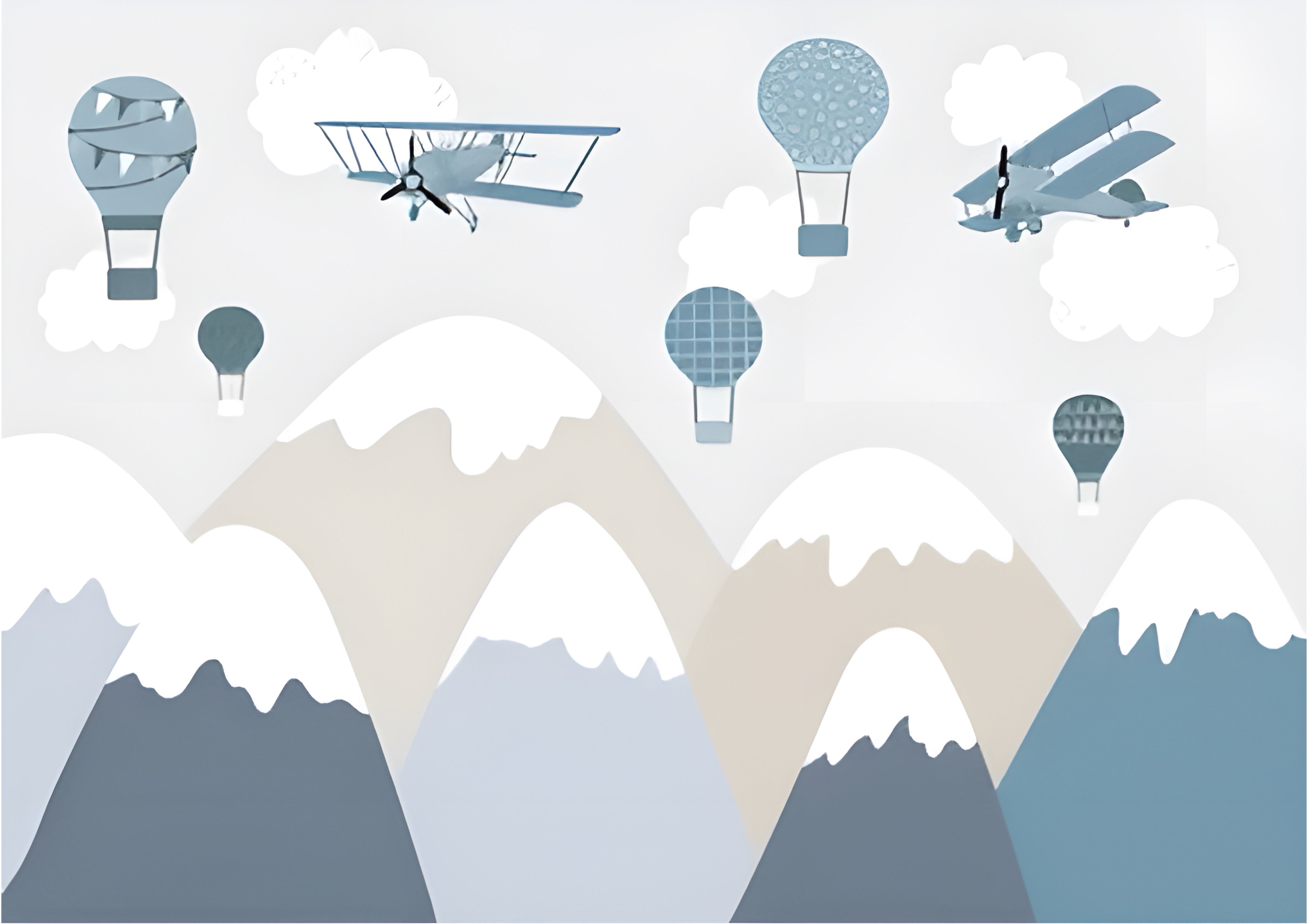 Kids wallpaper Up in the air