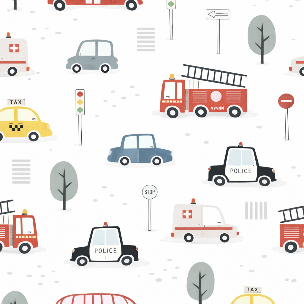 Kids wallpaper City friends