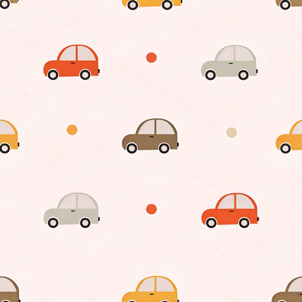 Kids wallpaper Little cars