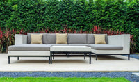 Reupholstery of a 5 seat sofa
