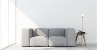 Reupholstery of a 2-3 seat indoor sofa