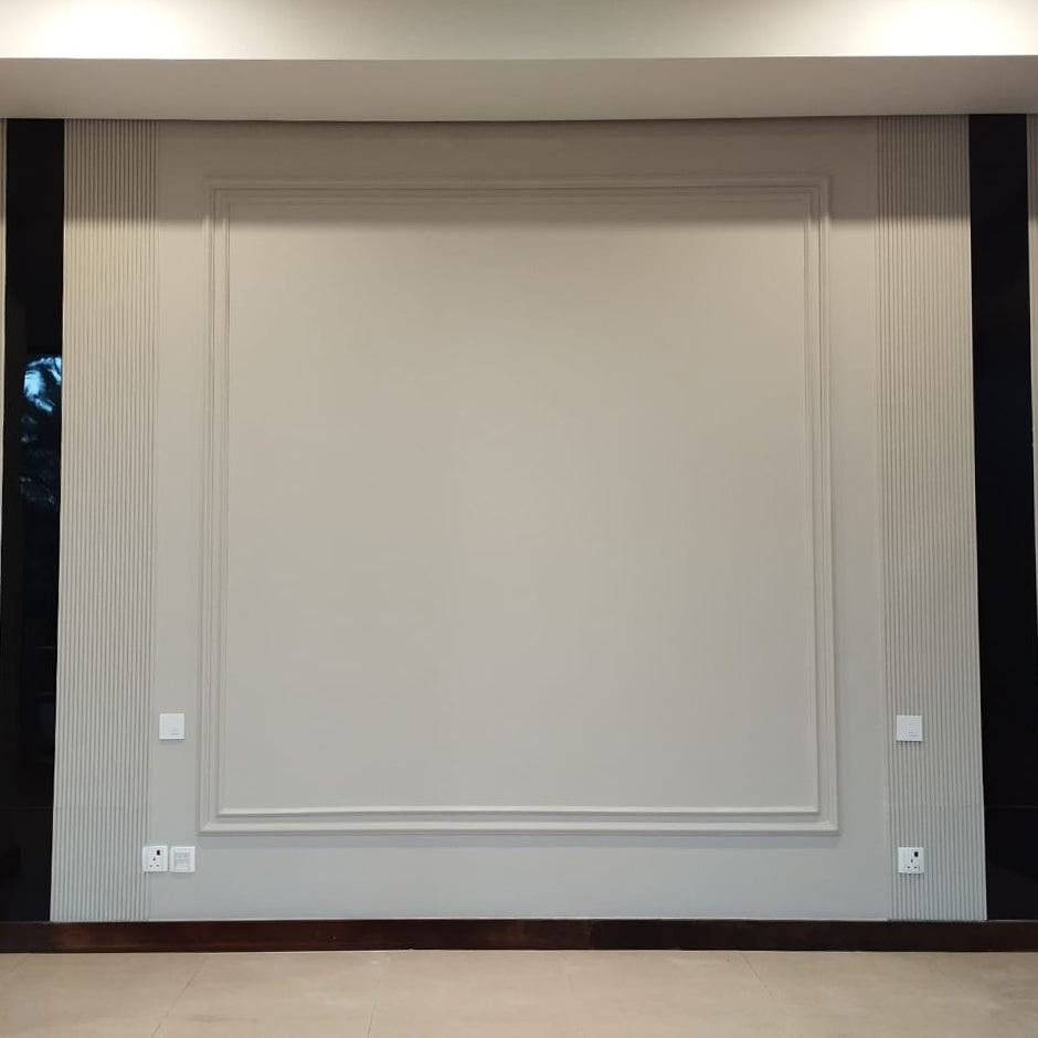 Wall Design Set — Textured Headboard Accent