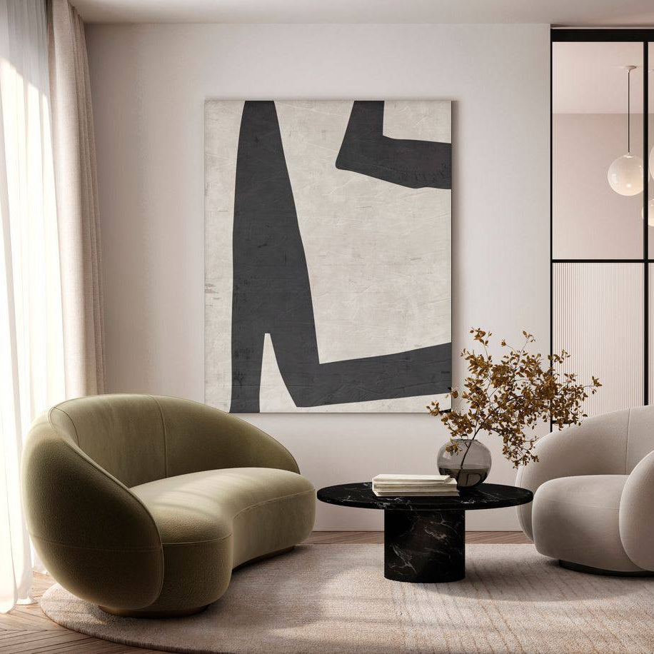 White&Black Painting