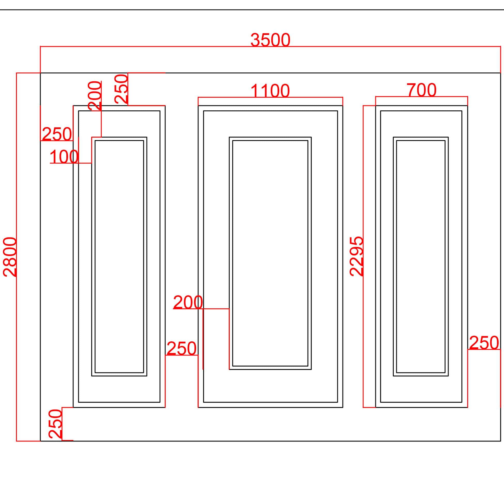 Wall Molding Set #5
