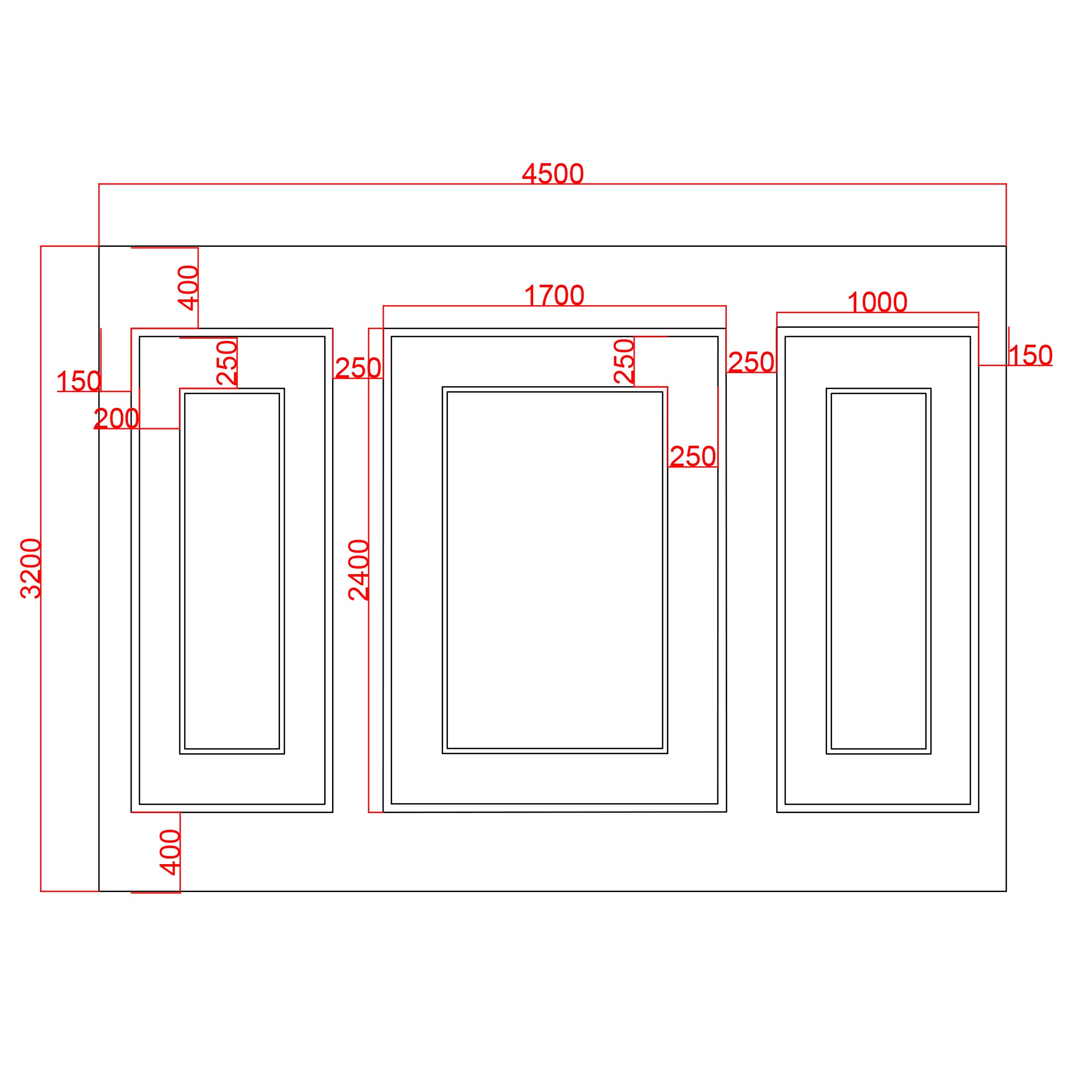 Wall Molding Set #10