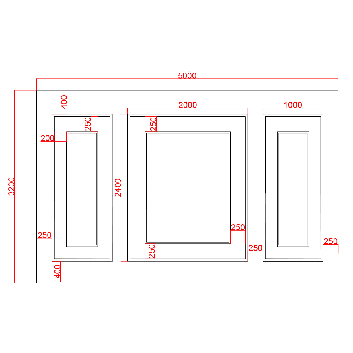Wall Molding Set #14