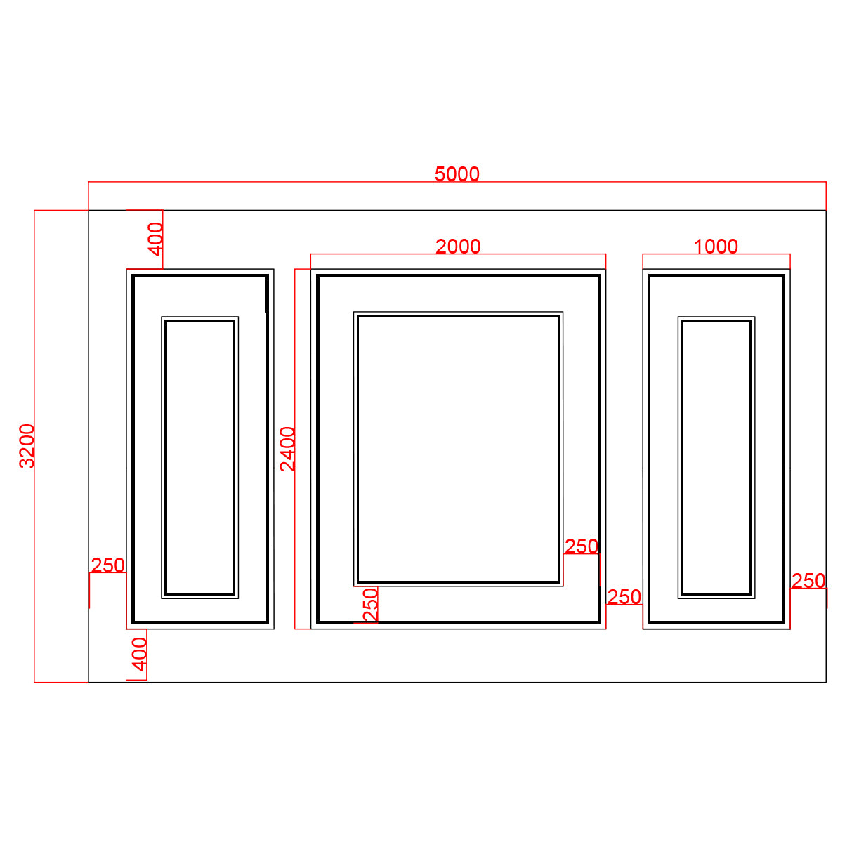Wall Molding Set #16