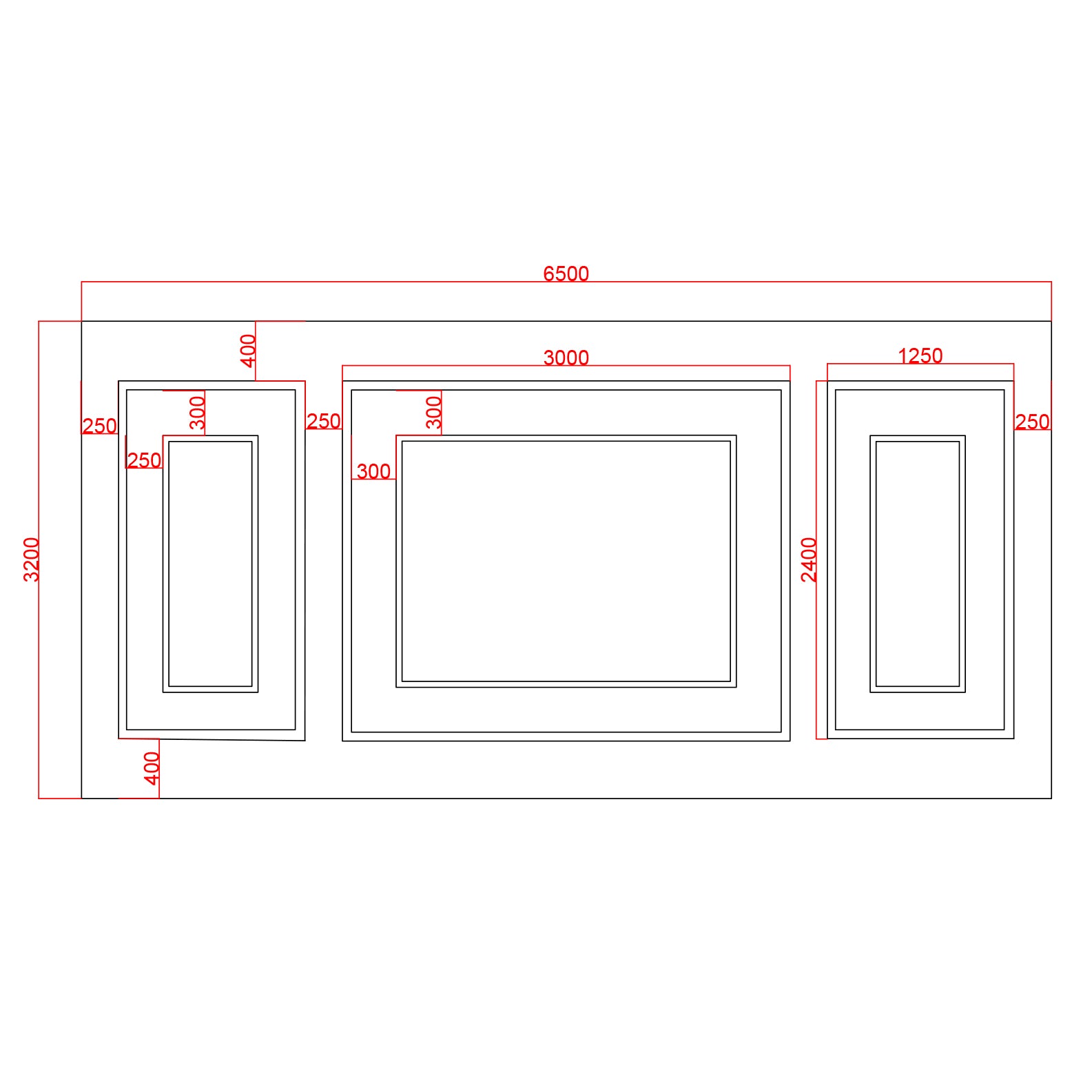Wall Molding Set #18