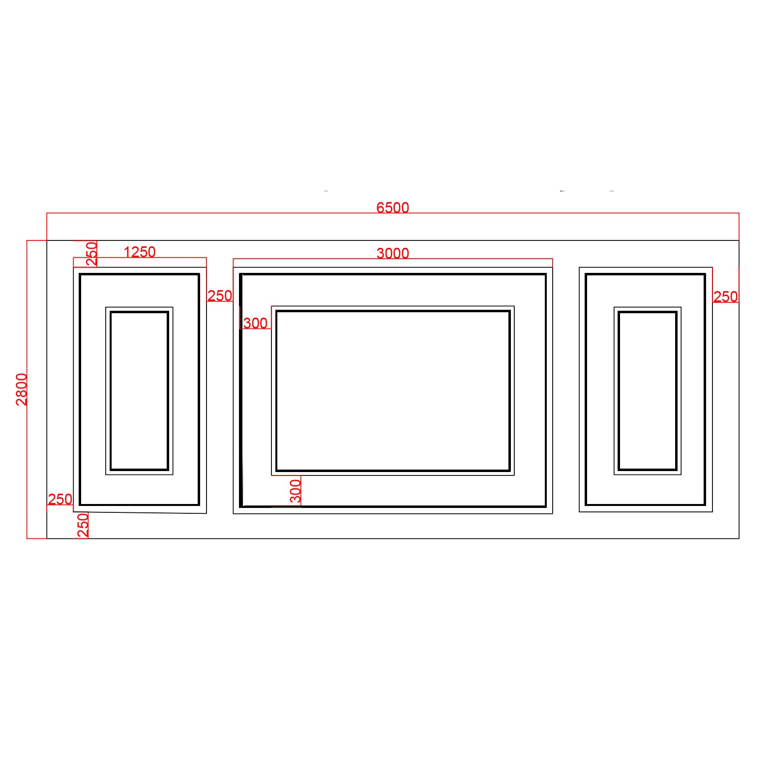 Wall Molding Set #19