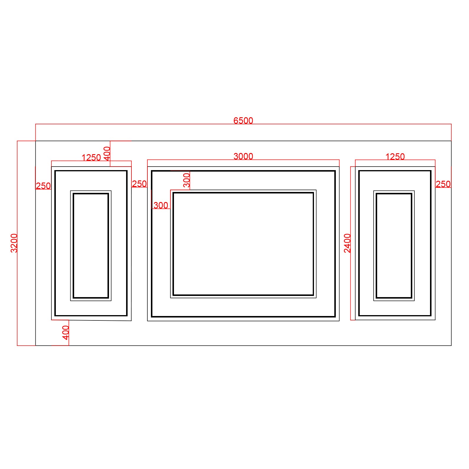 Wall Molding Set #20