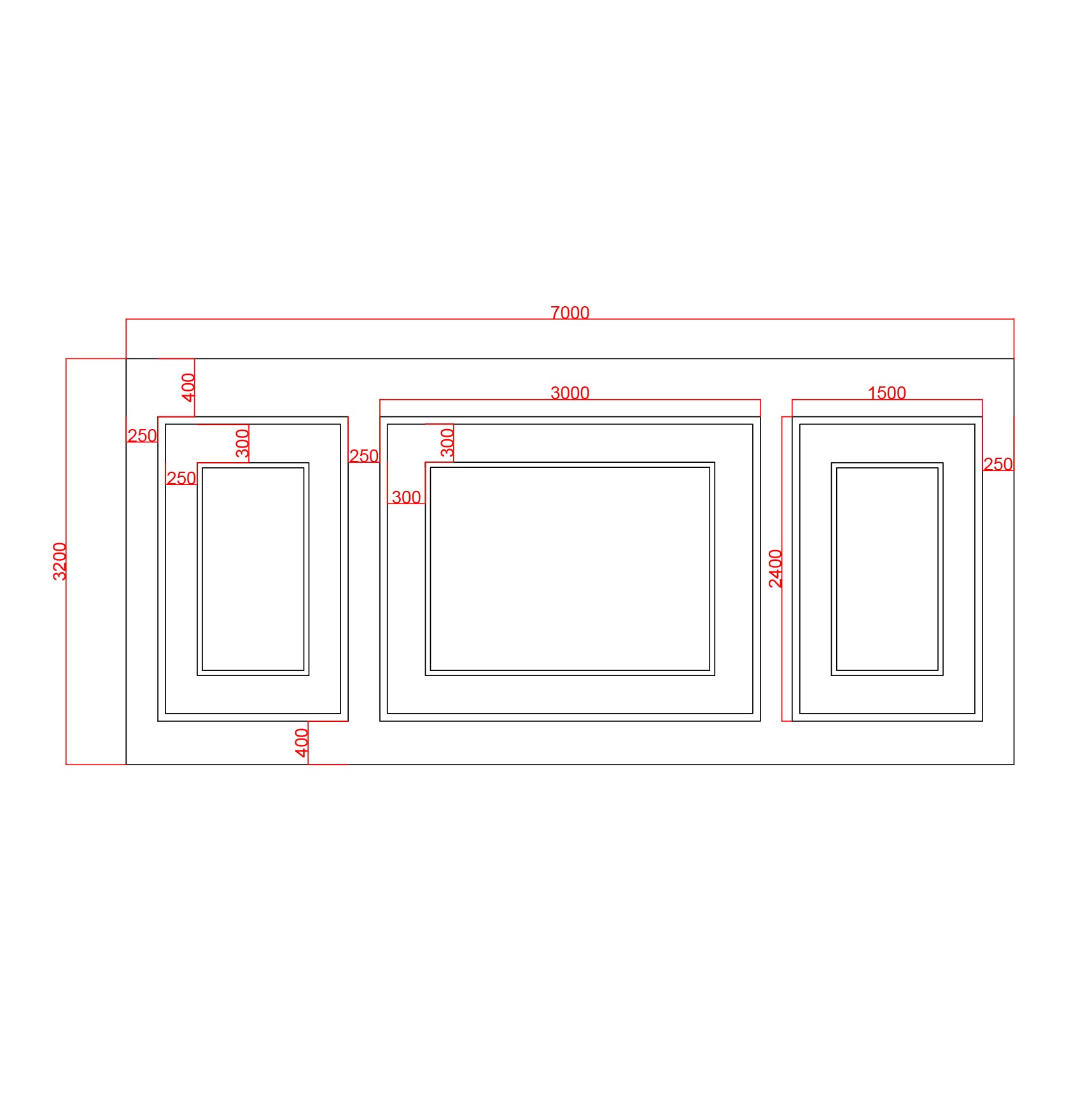 Wall Molding Set #22