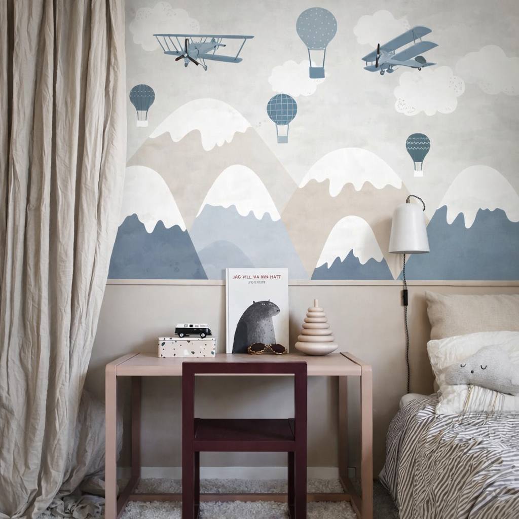 Kids wallpaper Up in the air