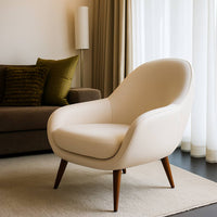 Reupholstery of an armchair