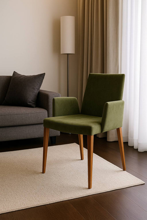 Reupholstery of a chair