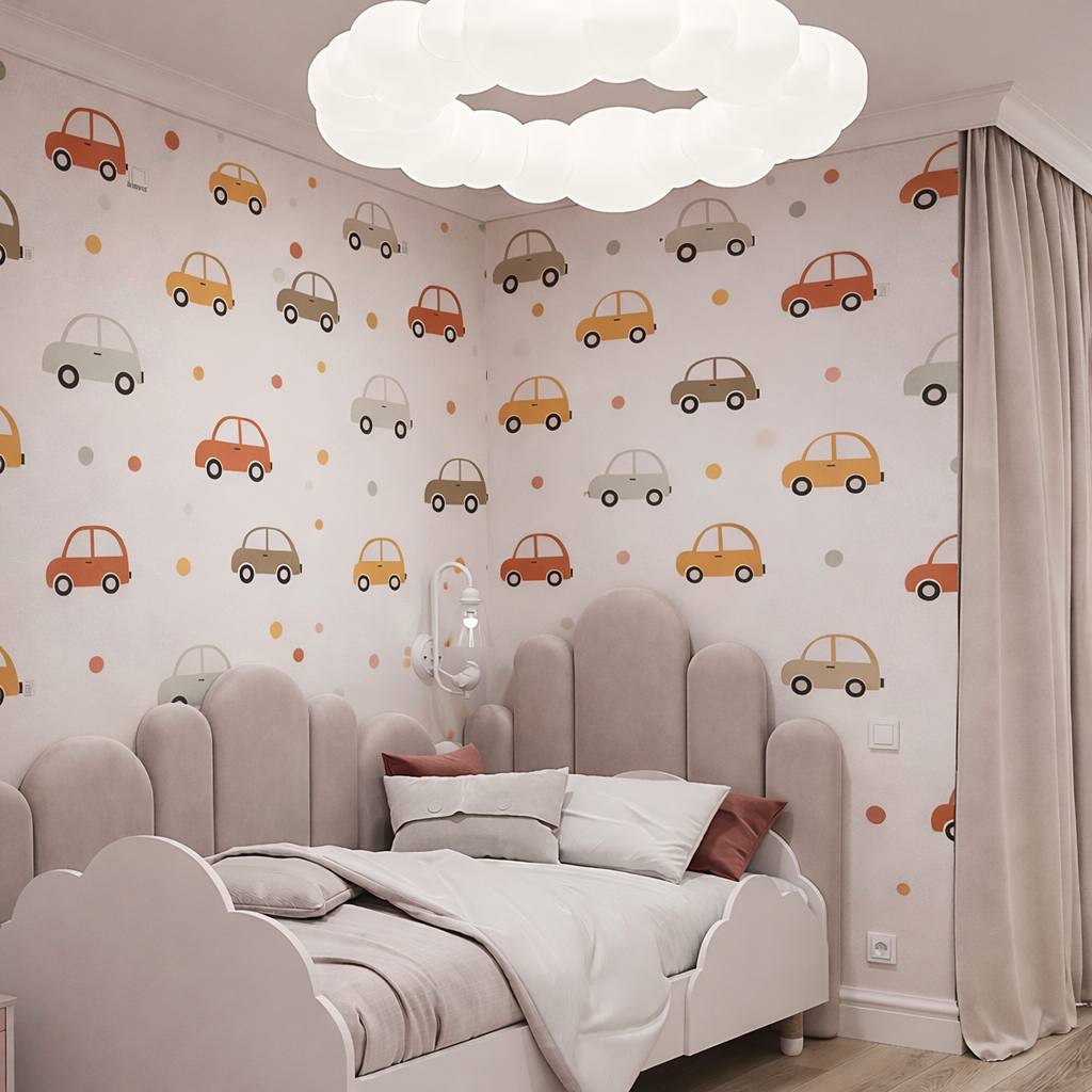 Kids wallpaper Little cars
