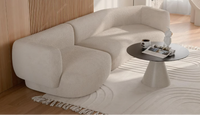 Reupholstery of a 4-6 seat indoor sofa
